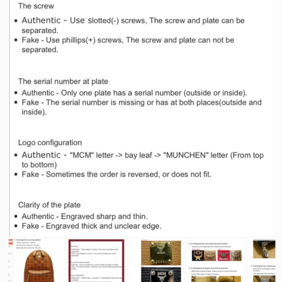 Brand New MCM Studded Dual Stark Laptop Backpack - Picture 10 of 10